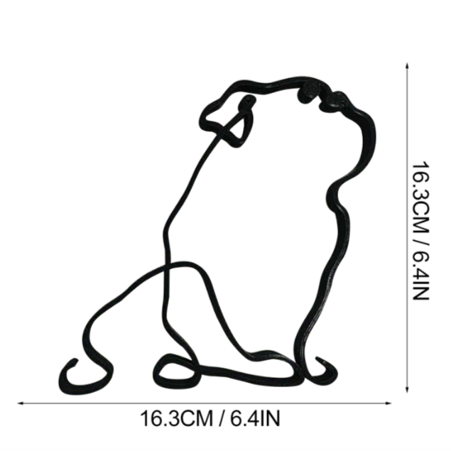 English Bulldog Sculpture
