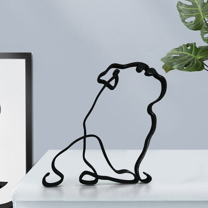 English Bulldog Sculpture