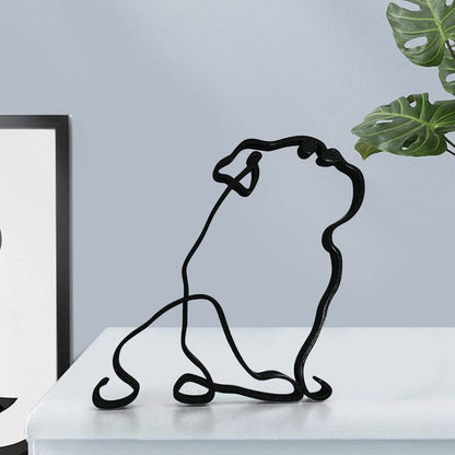English Bulldog Sculpture