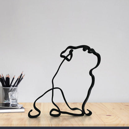 English Bulldog Sculpture