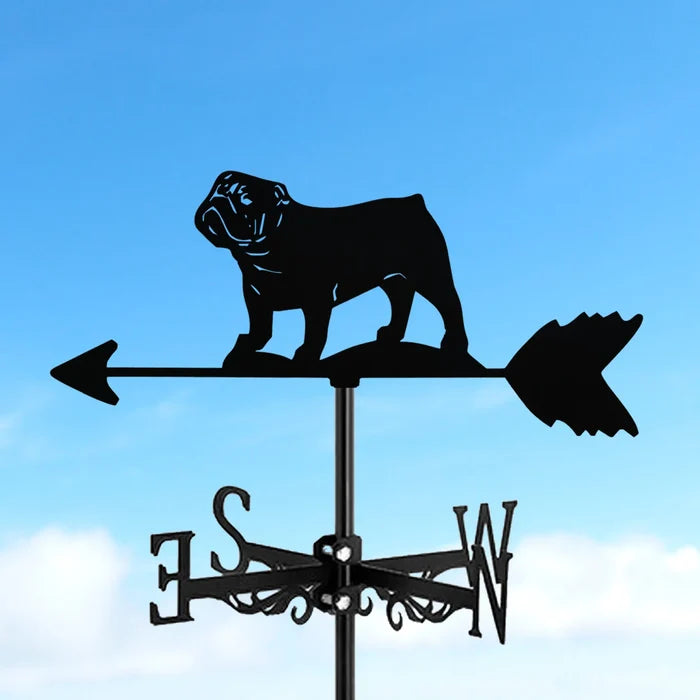 English  Bulldog Weather Vane