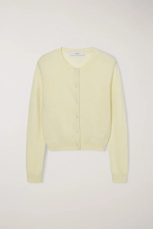 Essential Crewneck Knit Cardigan Sweaters & Knits Dunst