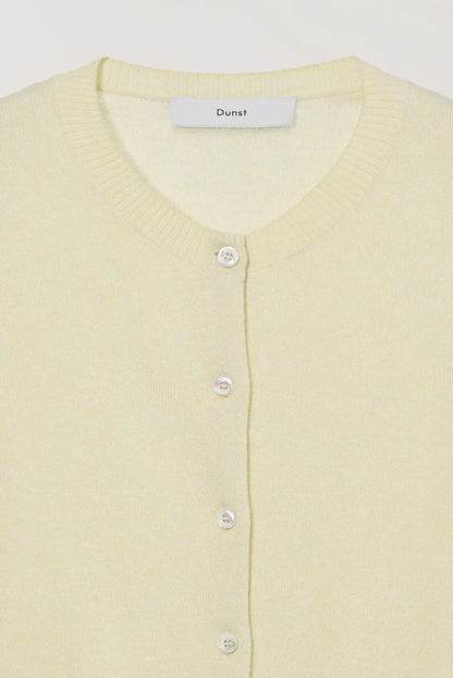 Essential Crewneck Knit Cardigan Sweaters & Knits Dunst