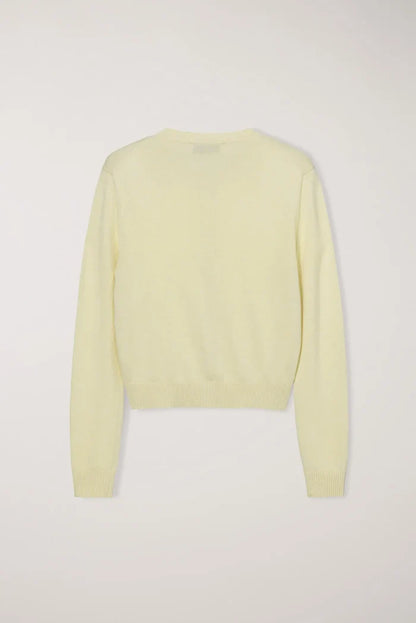 Essential Crewneck Knit Cardigan Sweaters & Knits Dunst