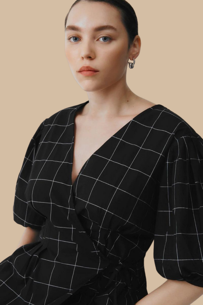 Etel Wrap Dress