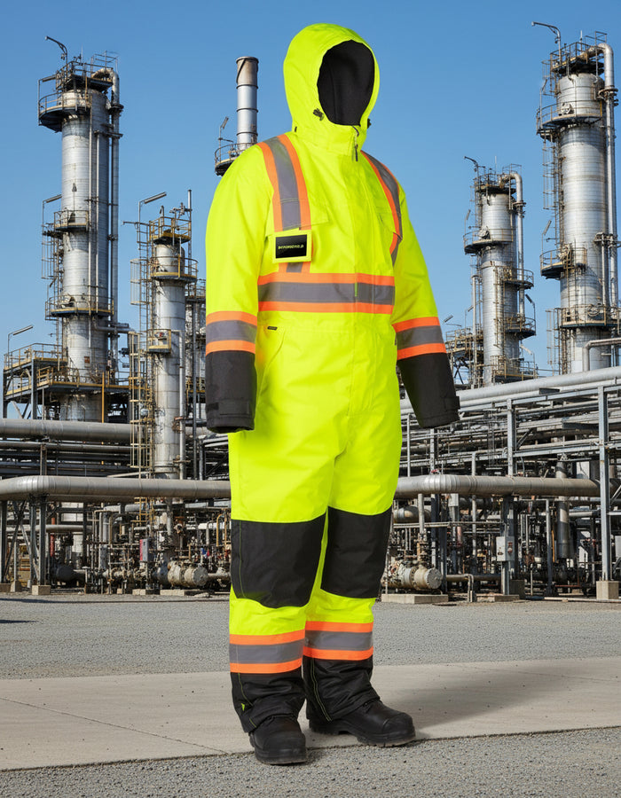 Eureka Deep Freeze Fire-Resistant Coverall 024-FR910-LY