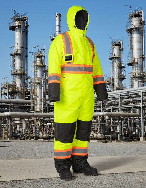 Eureka Deep Freeze Fire-Resistant Coverall 024-FR910-LY