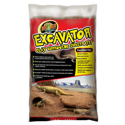 Excavator Clay Burrowing Substrate