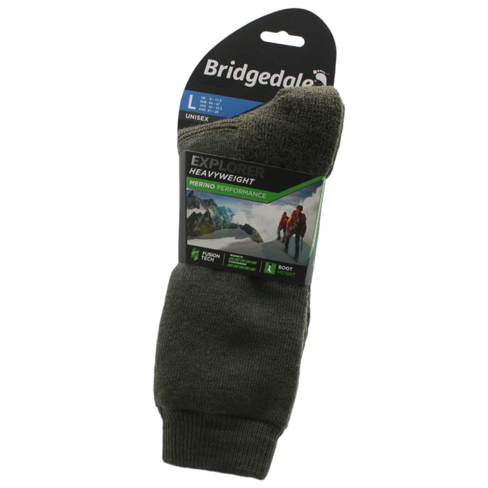EXPLORER HEAVY WEIGHT SOCK, Socks, Burton Mc Call ( Bridgedale), Logues Shoes - Logues Shoes.ie Since 1921, Galway City, Ireland.