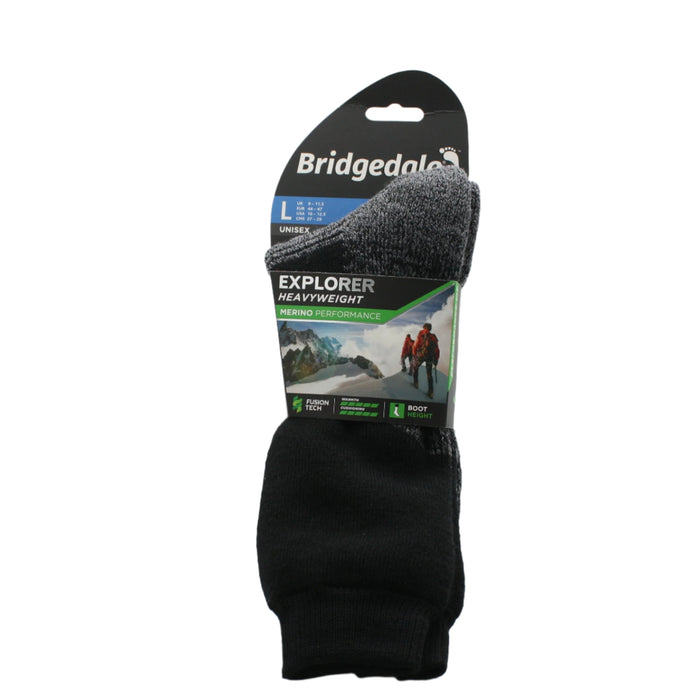 EXPLORER HEAVY WEIGHT SOCK, Socks, Burton Mc Call ( Bridgedale), Logues Shoes - Logues Shoes.ie Since 1921, Galway City, Ireland.