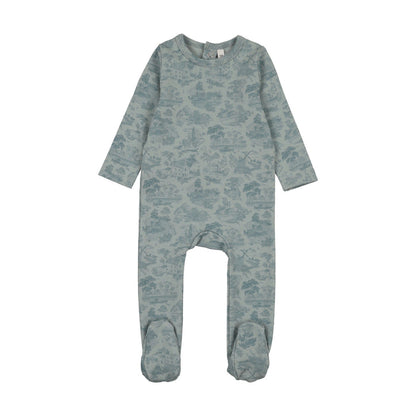 Farmhouse (Toile) Footie