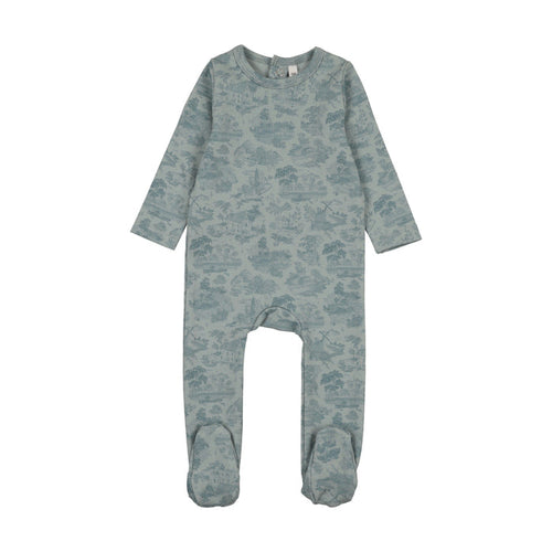 Farmhouse (Toile) Footie