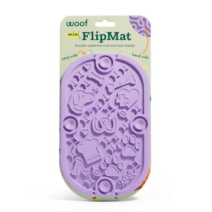 Woof Flipmat Mini in packaging