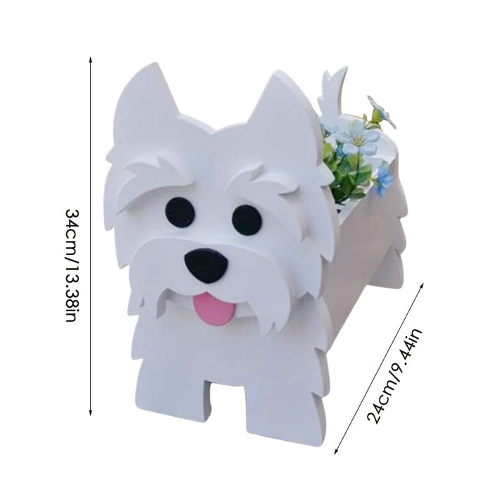 Flower Dog Planter