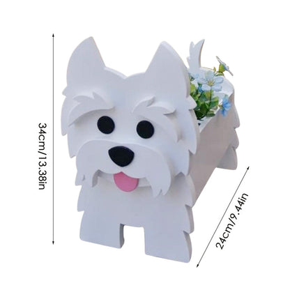 Flower Dog Planter