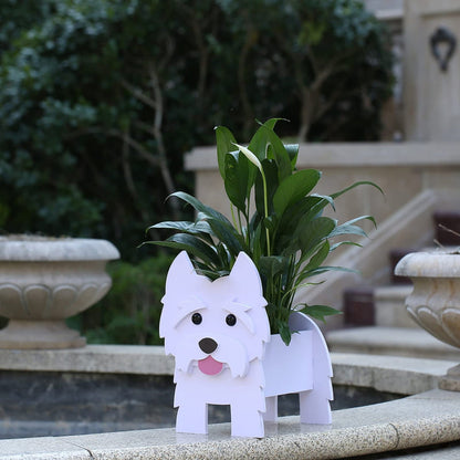 Flower Dog Planter