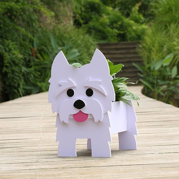 Flower Dog Planter