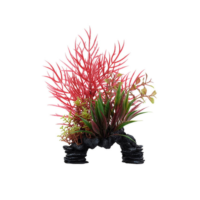 Fluval AquaLife Red Wisteria Decor 8"