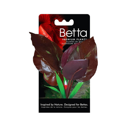 Fluval Betta Red Lizard's Tail Plastic Plant