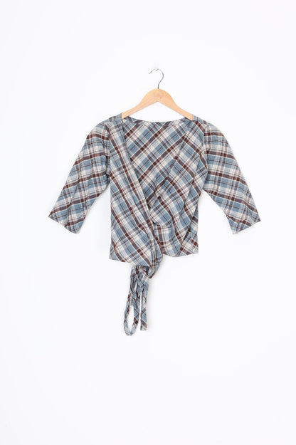 FME Apparel - Melbourne Womens Blue Top Size S