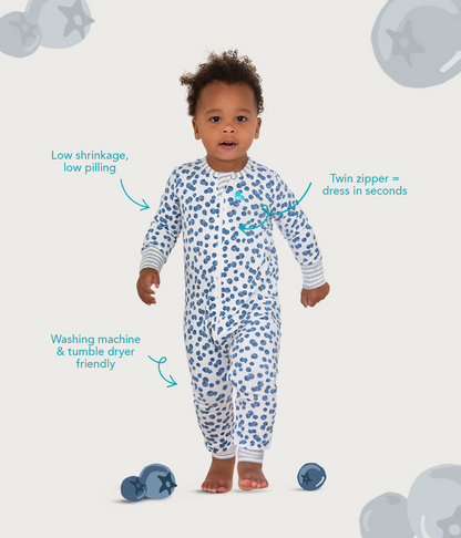 Footless Romper Cotton Olive Chicken Run