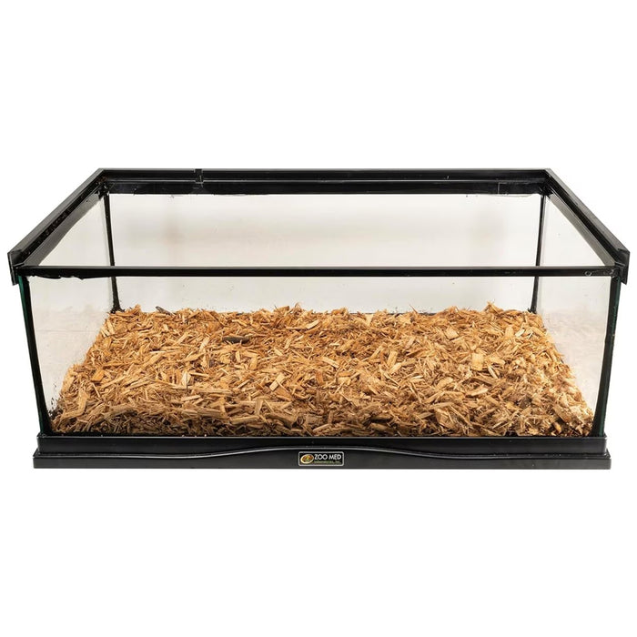 Forest Floor Bedding 100% Natural Cypress Mulch in a reptile tank.
