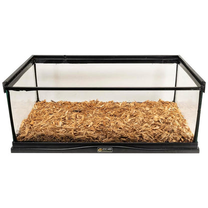 Forest Floor Bedding 100% Natural Cypress Mulch in a reptile tank.
