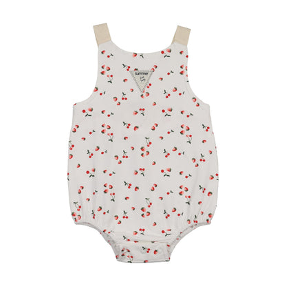 Fruit Party Cotton Romper