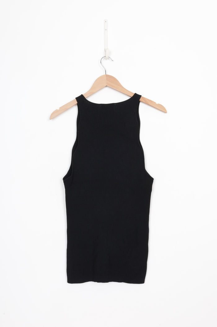 Ganni Womens Black Top Size XL