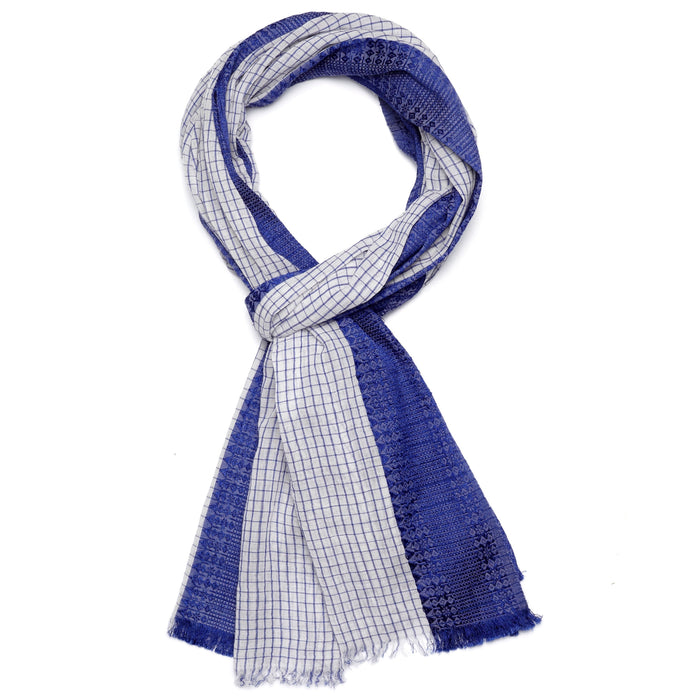 Geo Grid Scarf