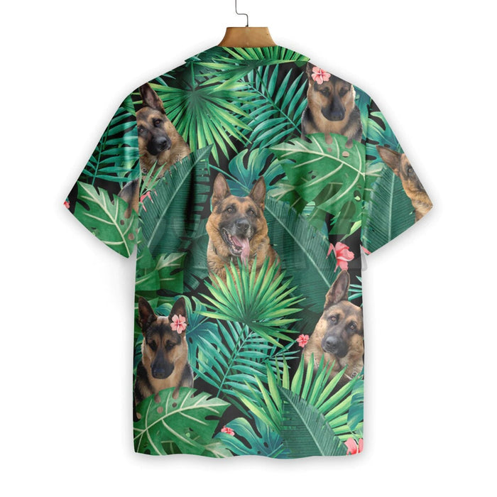 German Shepherd Hawaiian Shirt