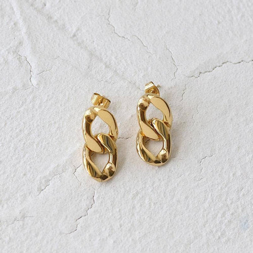 Gold Chain Earrings