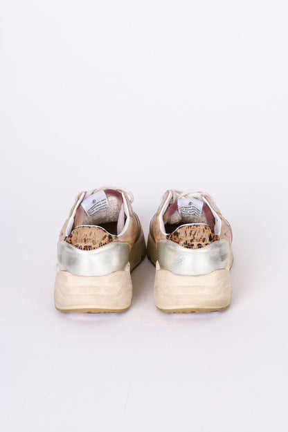 Golden Goose Running Womens Beige Sneakers Size EU 38