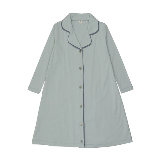 Grandpa Piping Long Nightgown