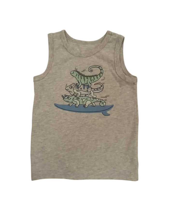 Graphic Tank top Iguanas