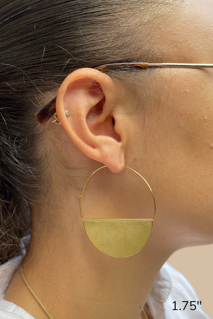 Hoop / Brass / 1.75"