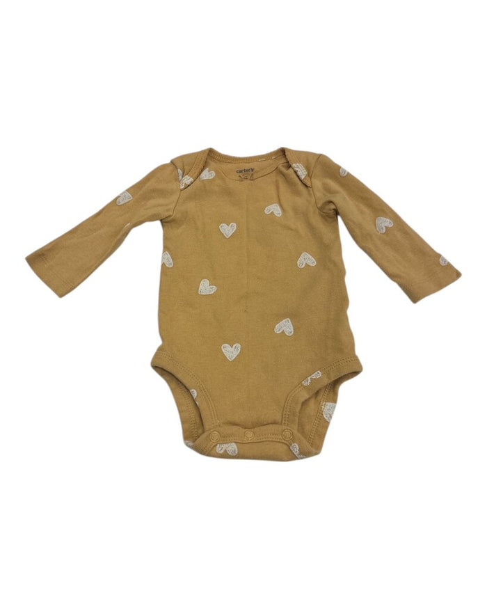 Hearts - Long Sleeve Onesie