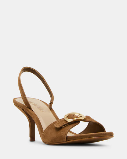 HENRIETTA COGNAC SUEDE