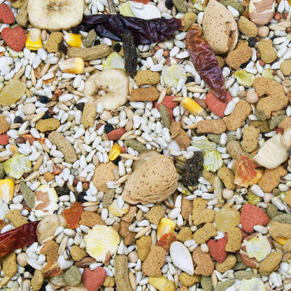 Close up of Higgins Vita California Bird seed 5lb