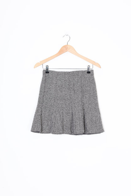 H&M Womens Grey Mini Skirt Size EU 34
