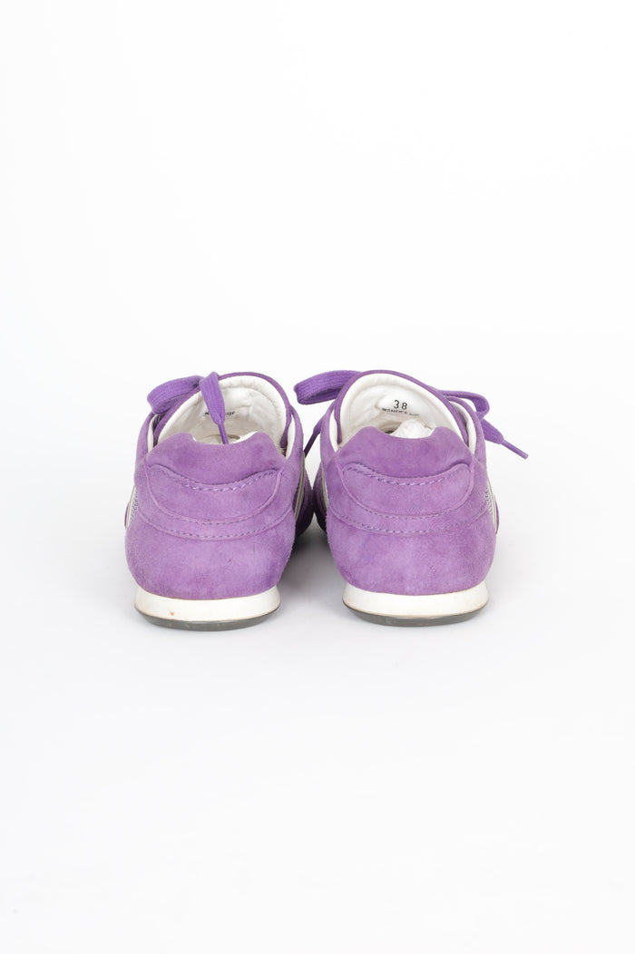 Hogan Womens Purple Sneakers Size 38