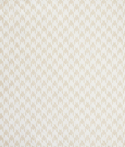 Hooded Towel Muslin Tan Houndstooth