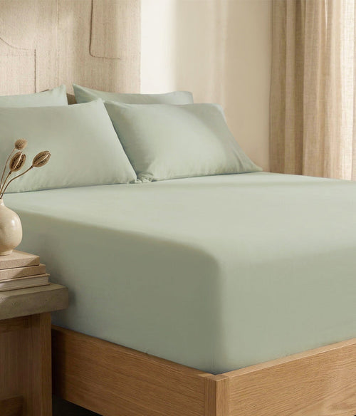 HushDry™ 2-in-1 Waterproof Fitted Double Sheet Viscose from Bamboo Sage