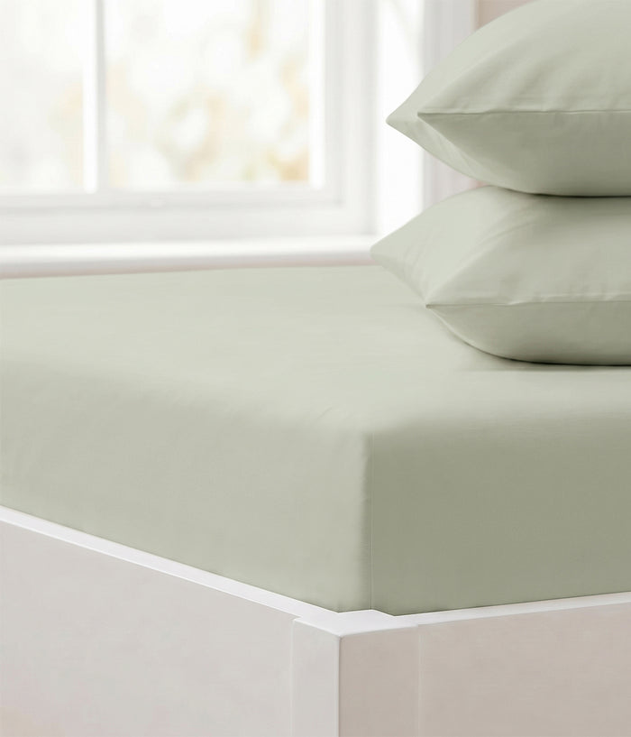 HushDry™ 2-in-1 Waterproof Fitted King Single Sheet Viscose from Bamboo Sage