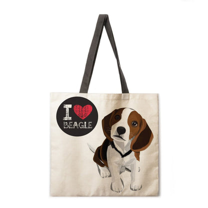 I love My Dog Tote Bag