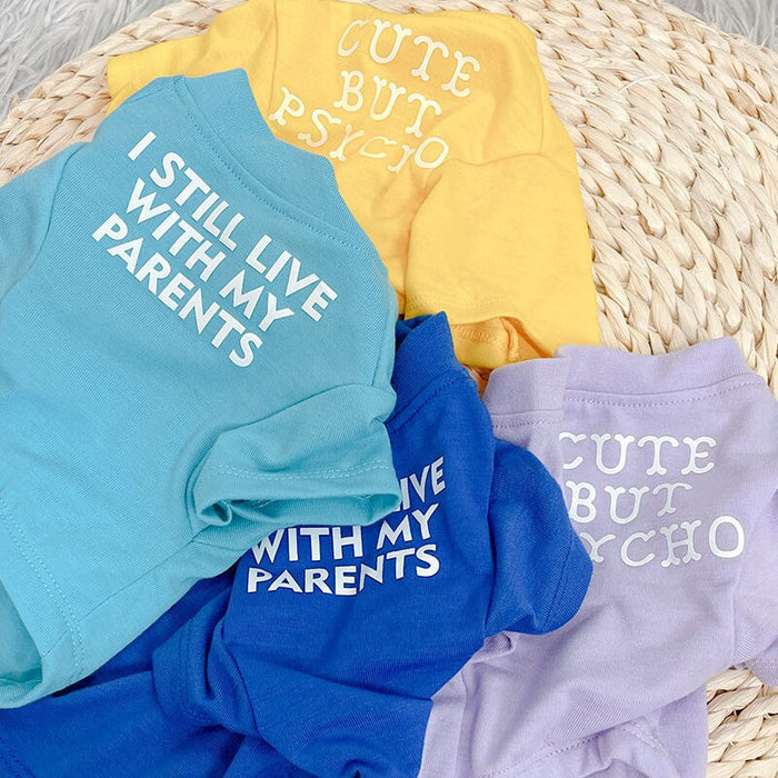 I still leave with my parents dog T-Shirt