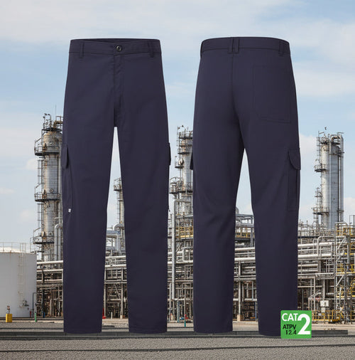 IFR Men's Navy FR UltraSoft® 9 oz Cargo Pants UPN611