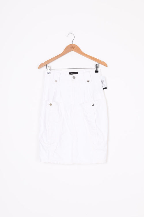 Isabel Marant Womens White Skirt Size 36