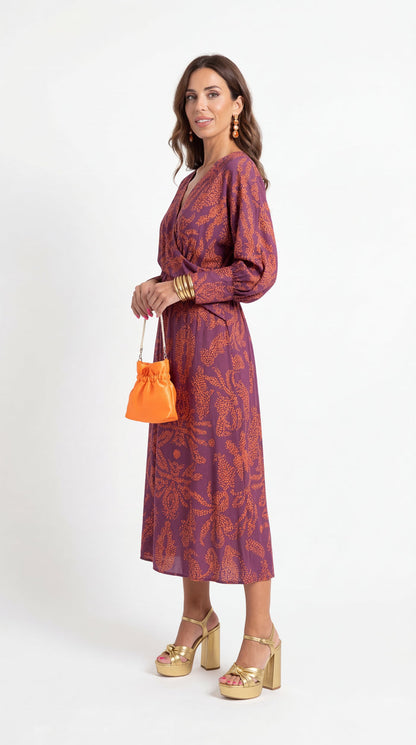Isadora™ | Printed Midi Dress