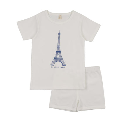Jadore Paris Short Sleeve Lounge Set